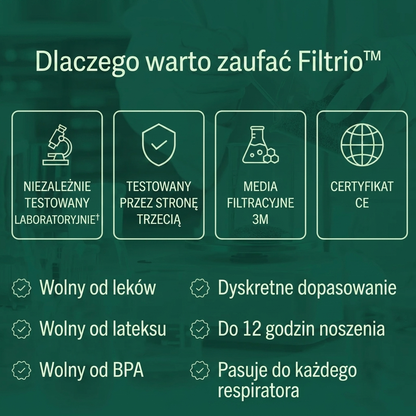 Filtrio™ Filtry do Nosa